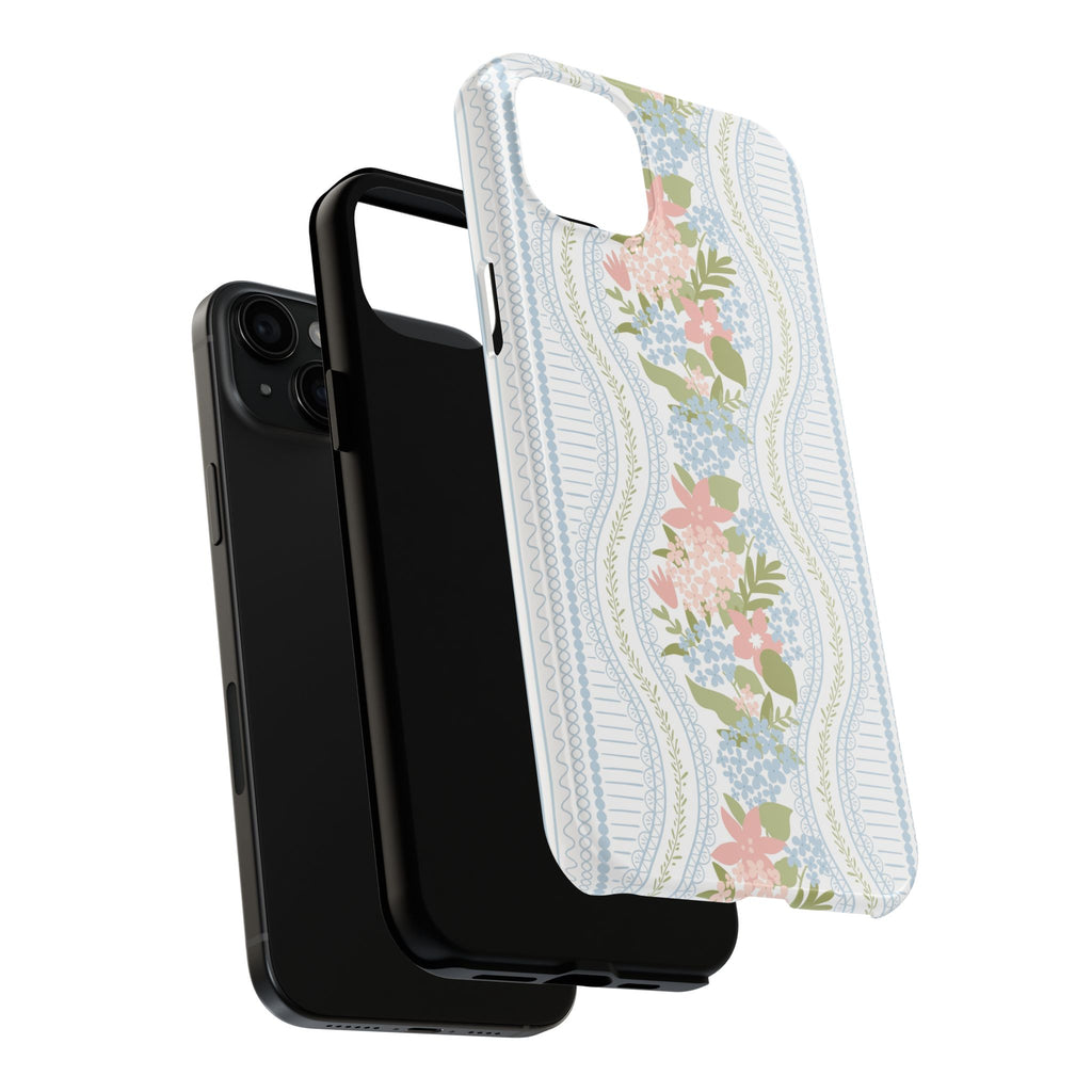 The Beatrice Botanical Stripe — Tough iPhone Case