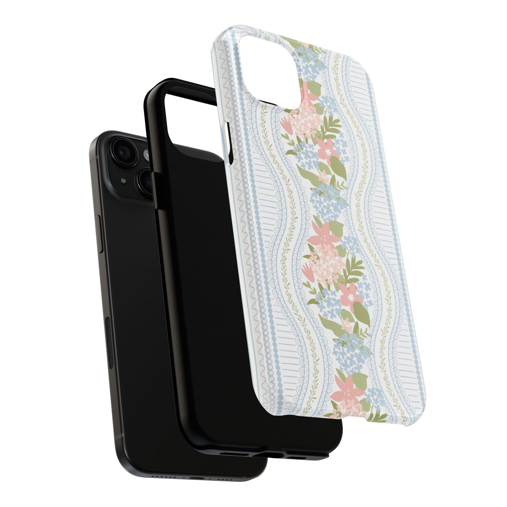 The Beatrice Botanical Stripe — Tough iPhone Case