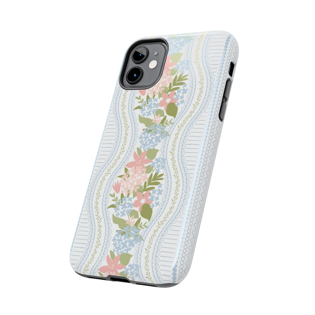 The Beatrice Botanical Stripe — Tough iPhone Case