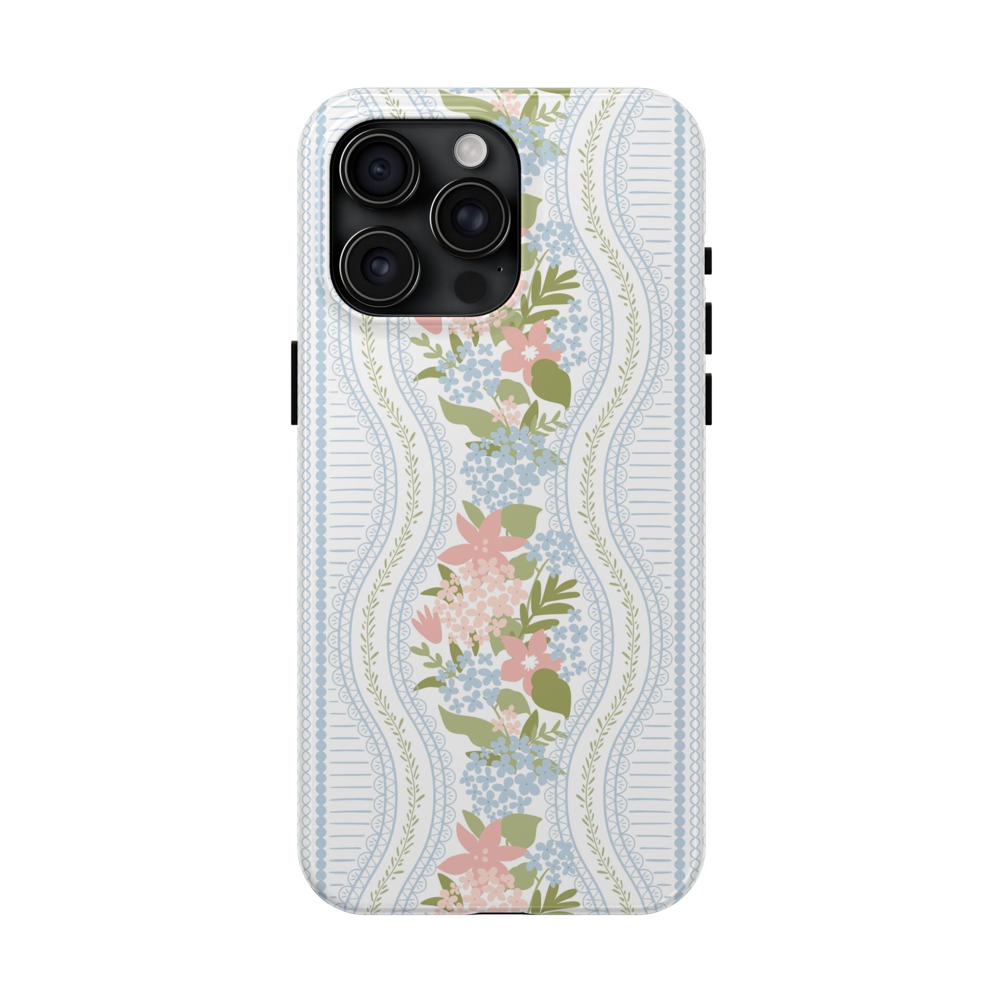 The Beatrice Botanical Stripe — Tough iPhone Case