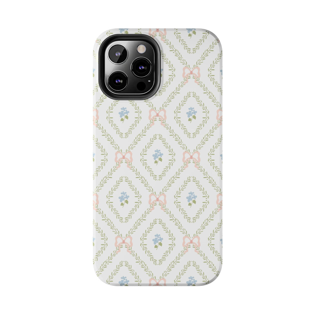 The Versailles Trellis Print — Tough iPhone Case