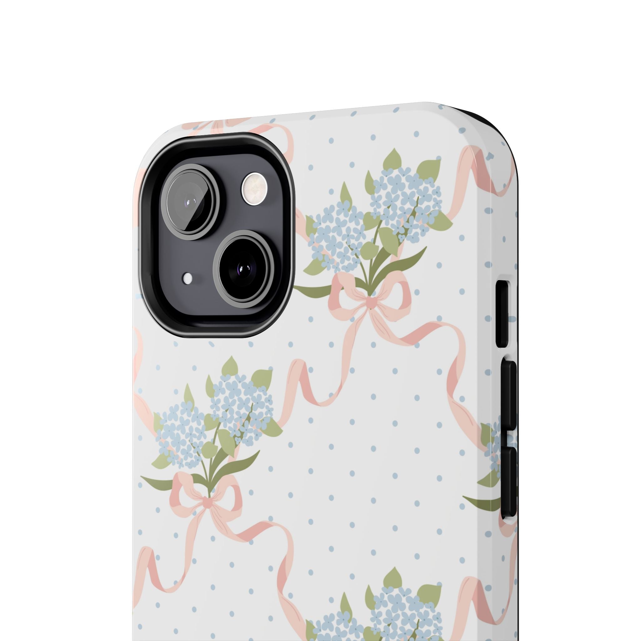 The Dot & Trellis Print — Tough iPhone Case
