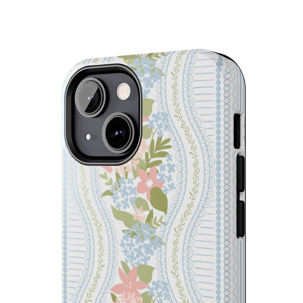 The Beatrice Botanical Stripe — Tough iPhone Case