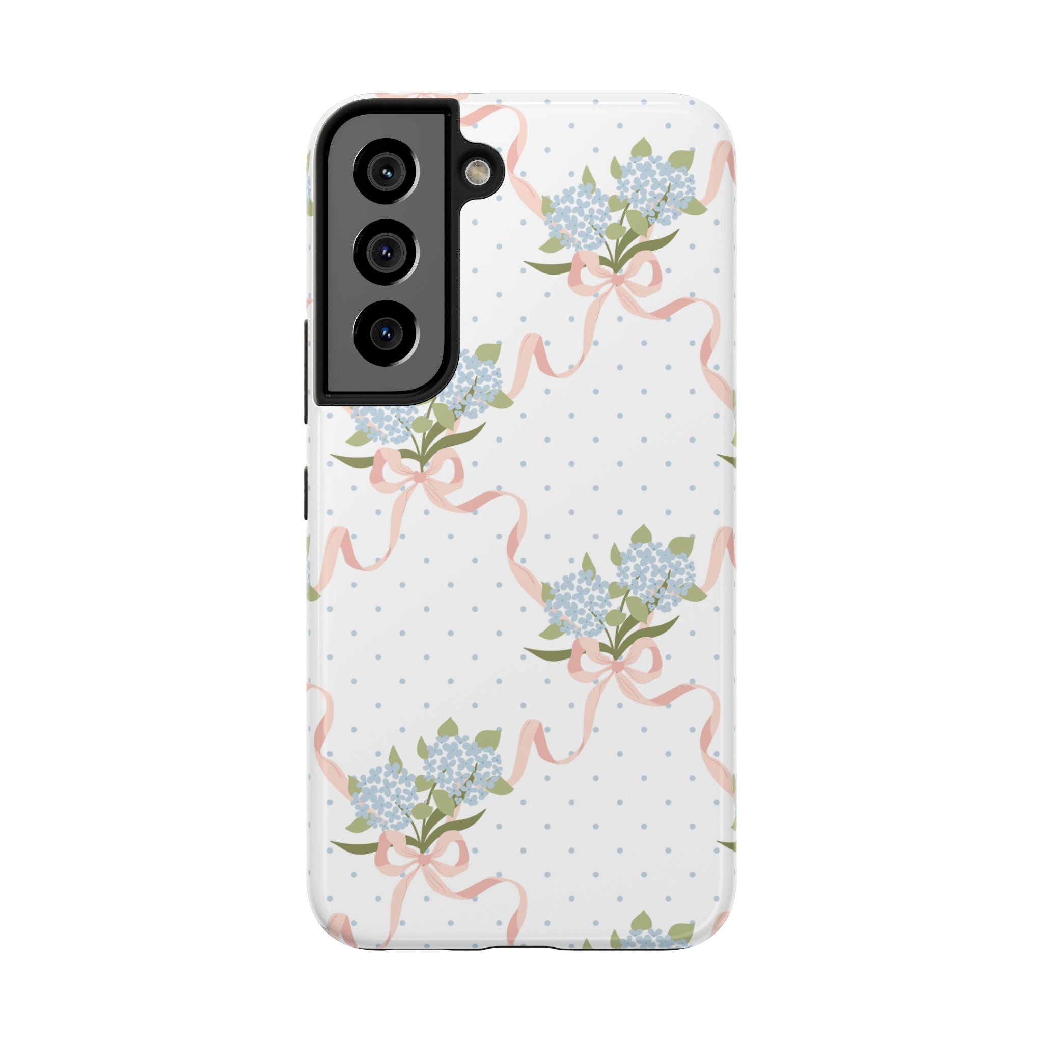 The Dot & Trellis Print — Tough iPhone Case