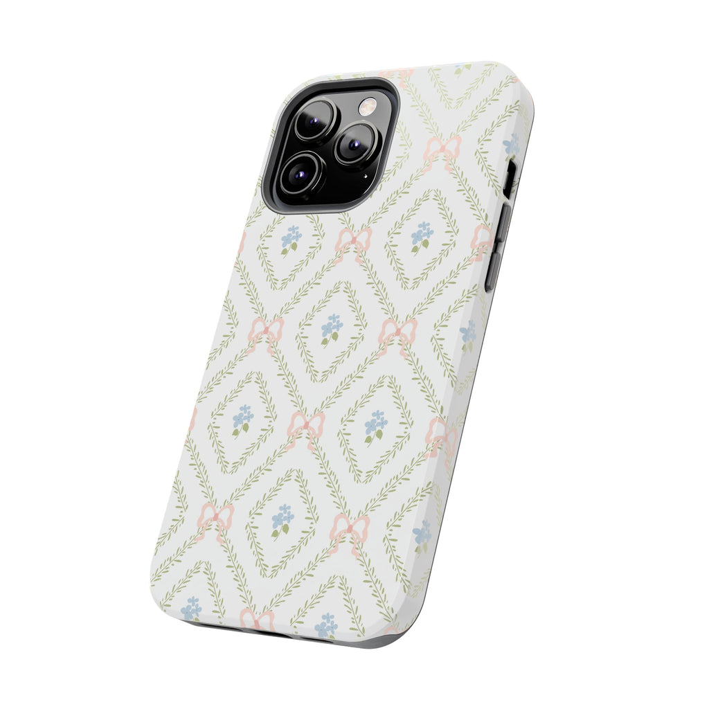 The Versailles Trellis Print — Tough iPhone Case