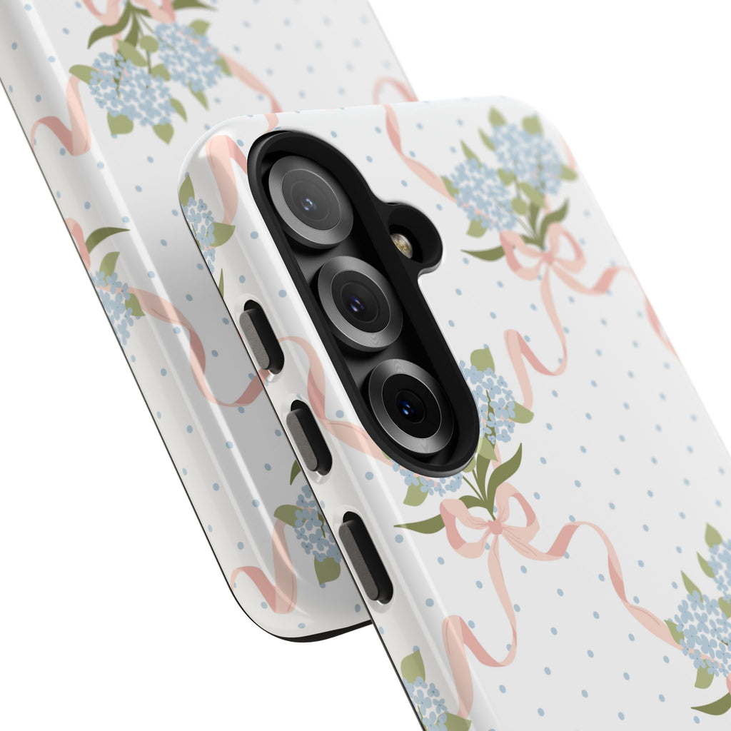 The Dot & Trellis Print — Tough iPhone Case