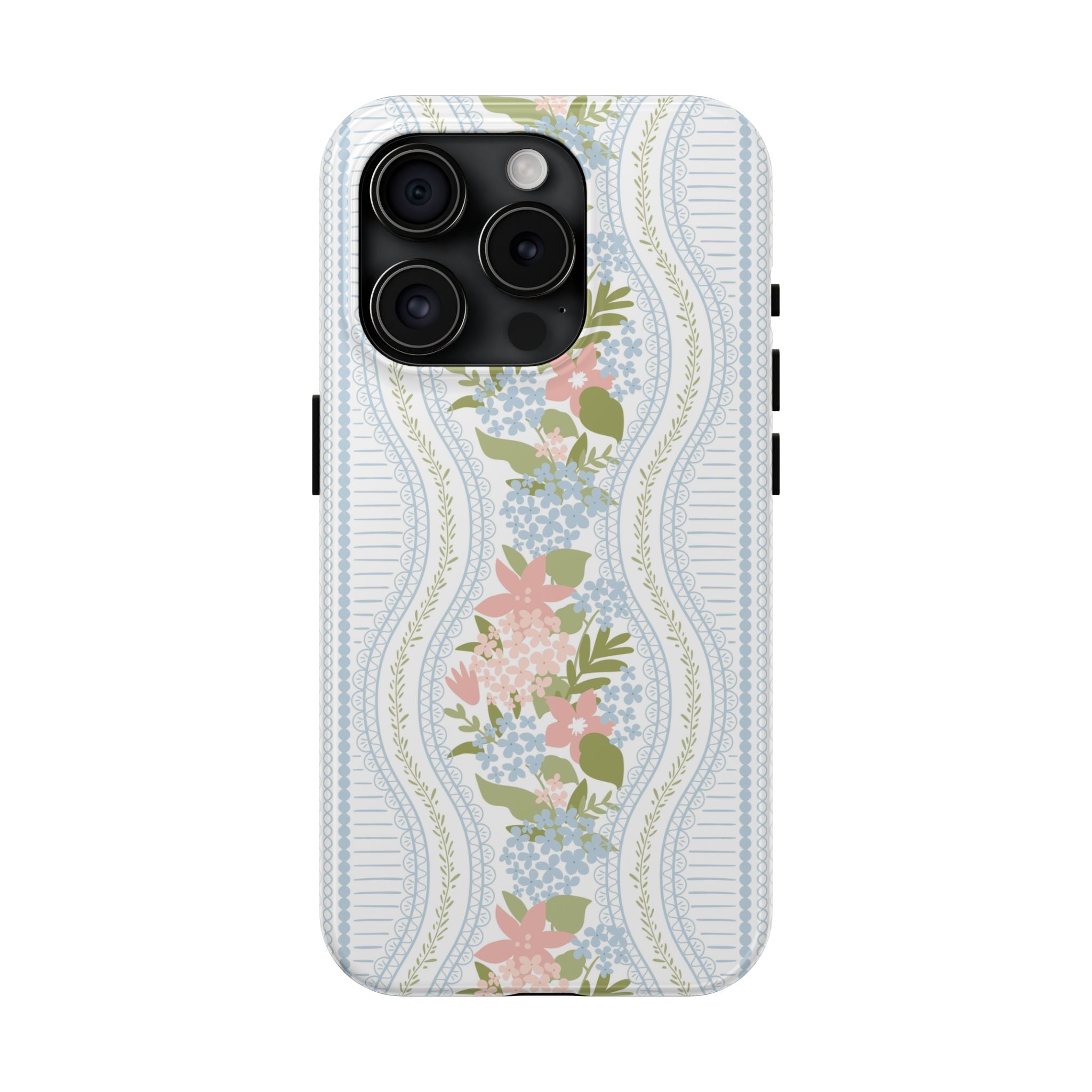 The Beatrice Botanical Stripe — Tough iPhone Case