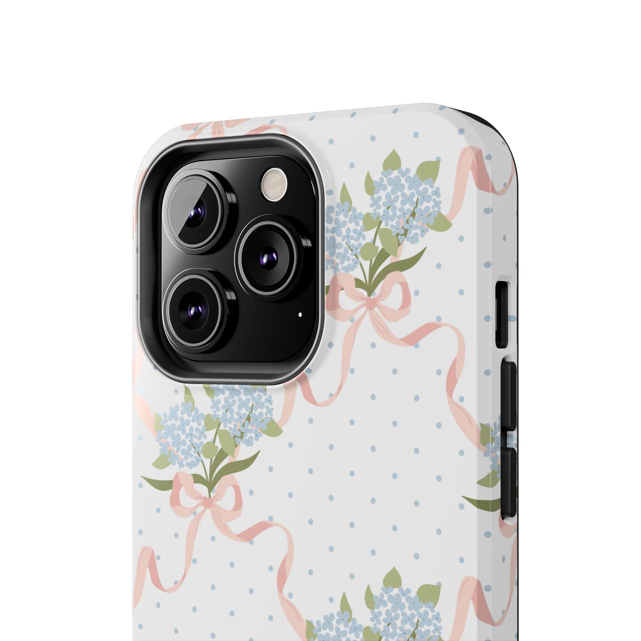 The Dot & Trellis Print — Tough iPhone Case