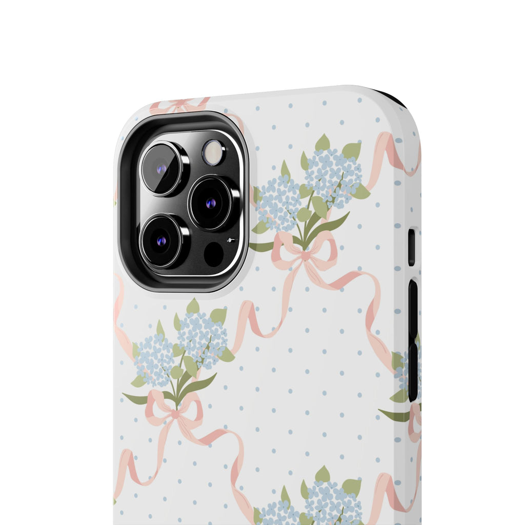 The Dot & Trellis Print — Tough iPhone Case