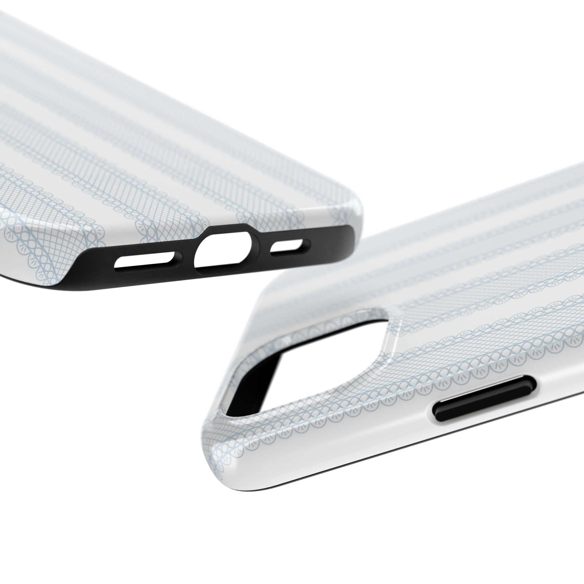 The Amelia Eyelet Stripe — Tough iPhone Case
