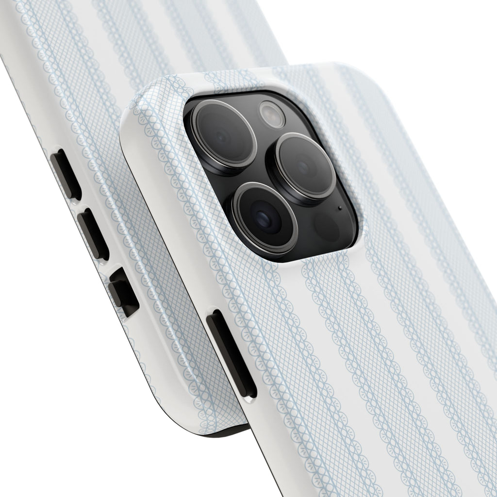The Amelia Eyelet Stripe — Tough iPhone Case