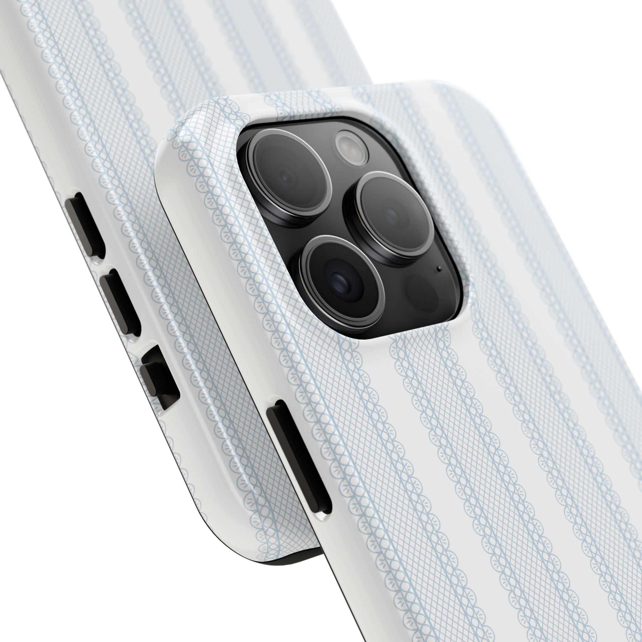 The Amelia Eyelet Stripe — Tough iPhone Case