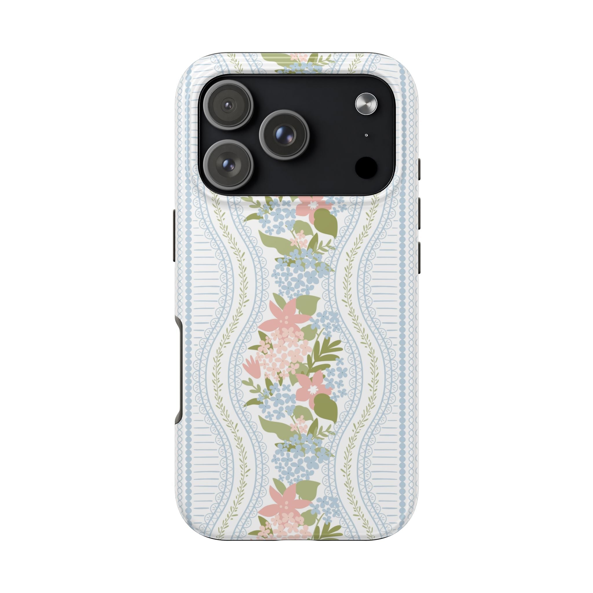 The Beatrice Botanical Stripe — Tough iPhone Case