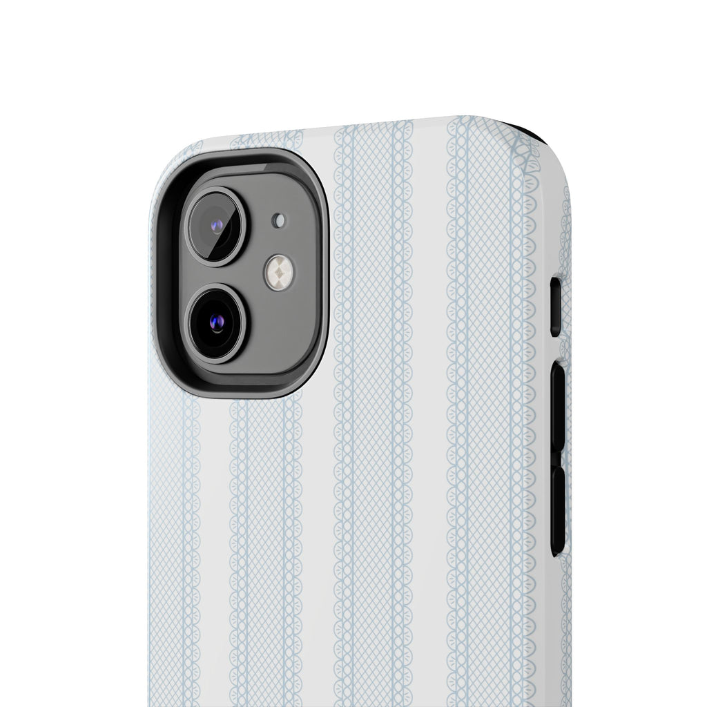 The Amelia Eyelet Stripe — Tough iPhone Case