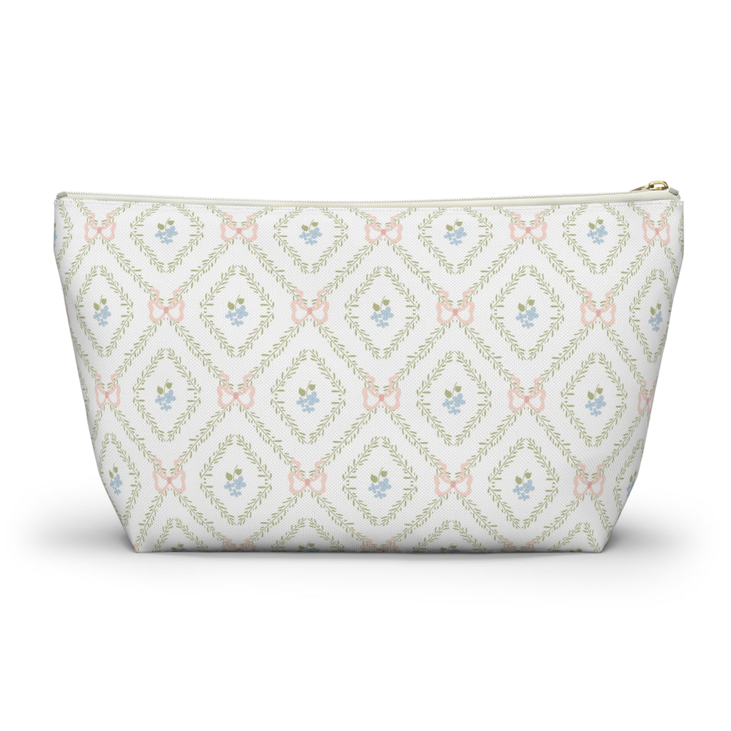 The Versailles Trellis Luxe Vanity Pouch