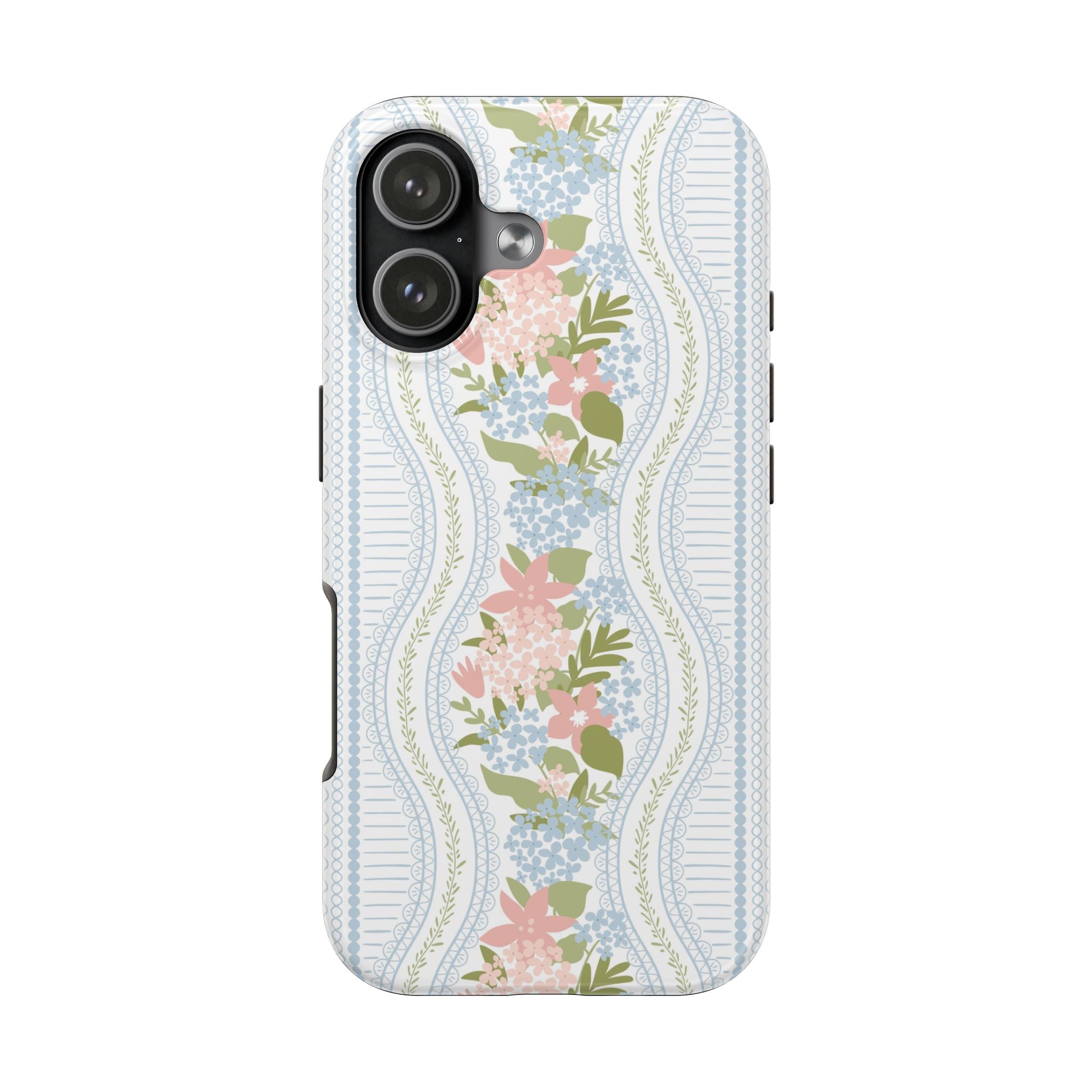The Beatrice Botanical Stripe — Tough iPhone Case