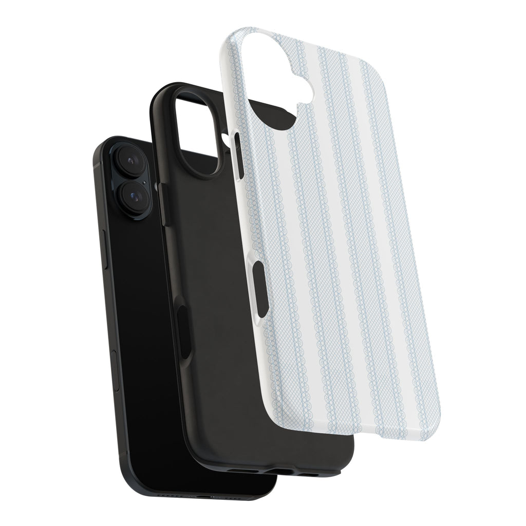 The Amelia Eyelet Stripe — Tough iPhone Case