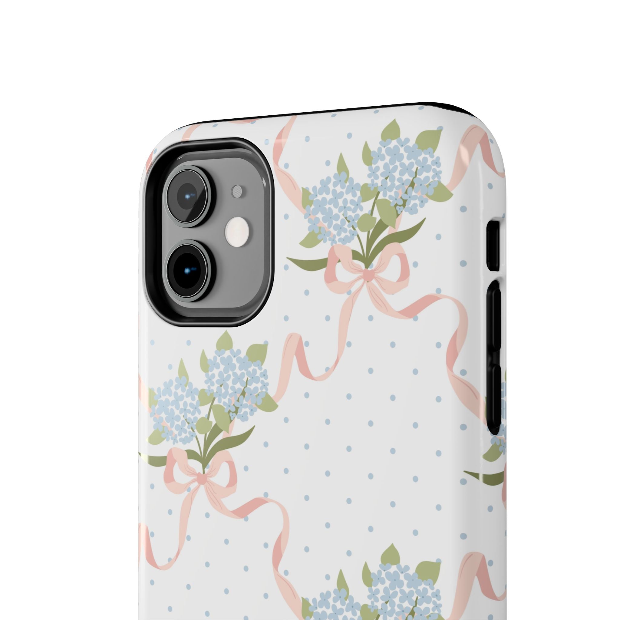The Dot & Trellis Print — Tough iPhone Case