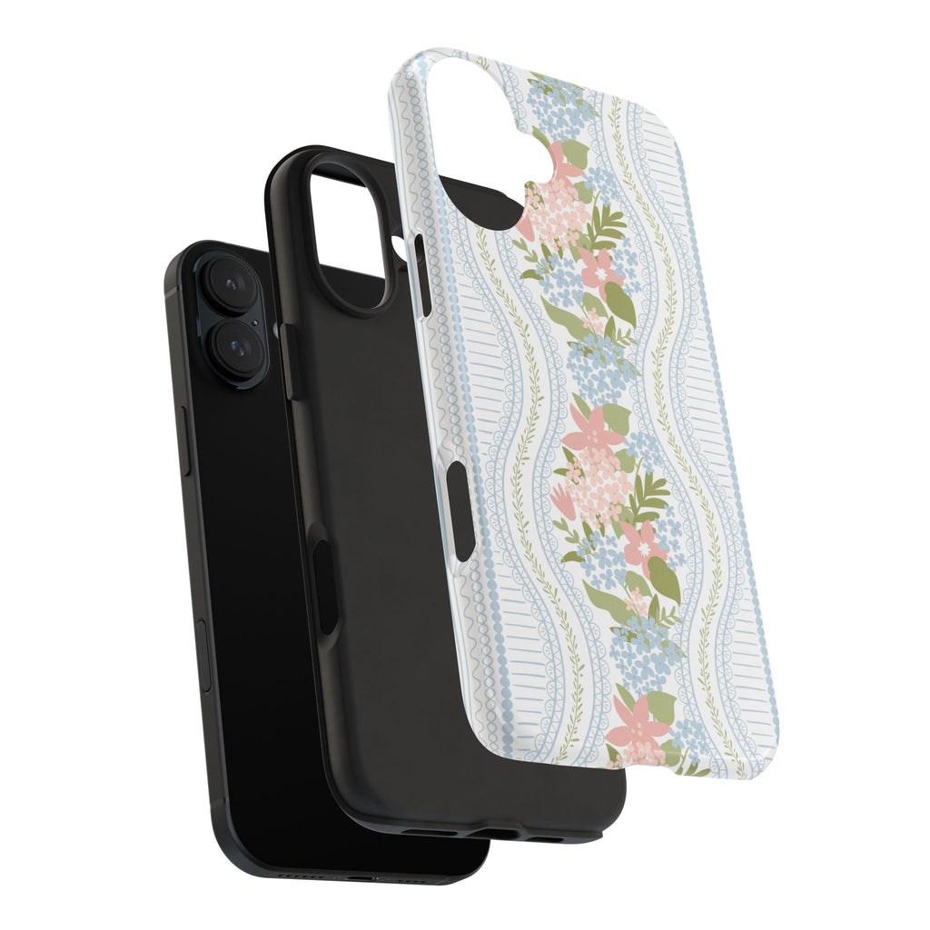 The Beatrice Botanical Stripe — Tough iPhone Case