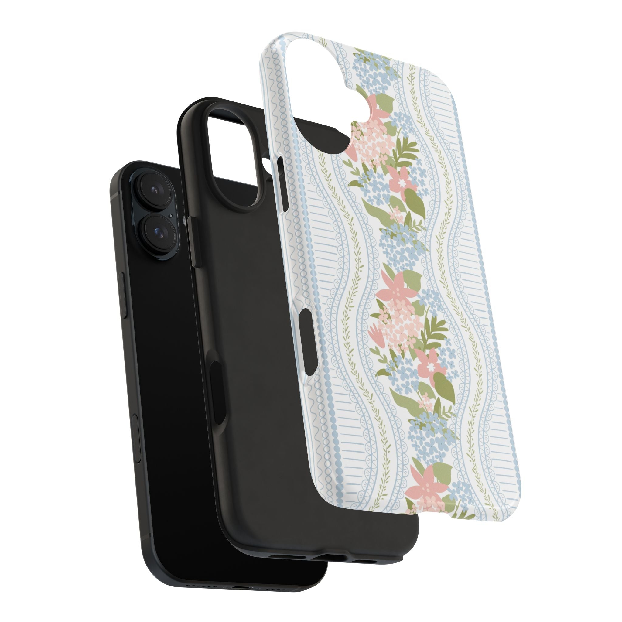 The Beatrice Botanical Stripe — Tough iPhone Case