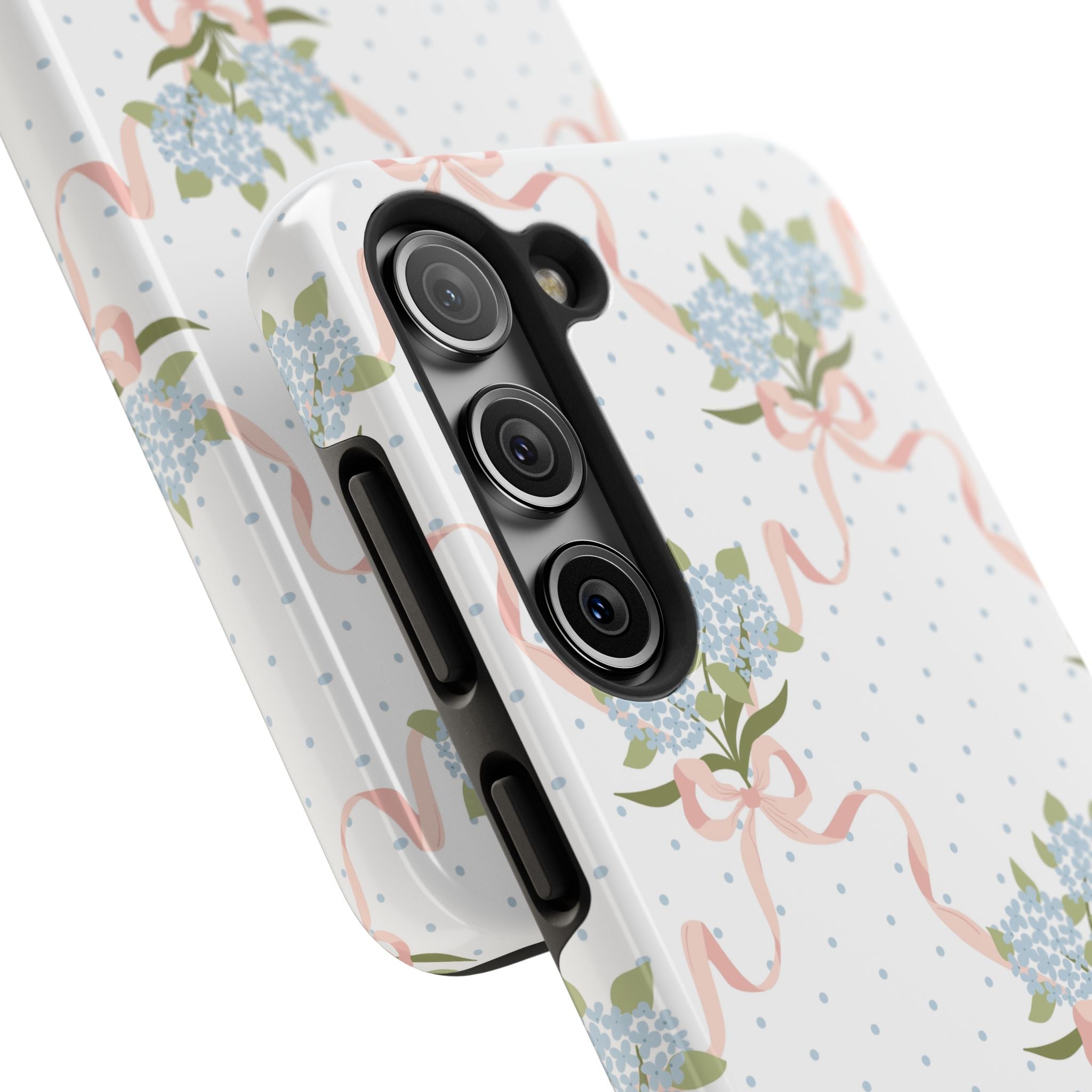 The Dot & Trellis Print — Tough iPhone Case