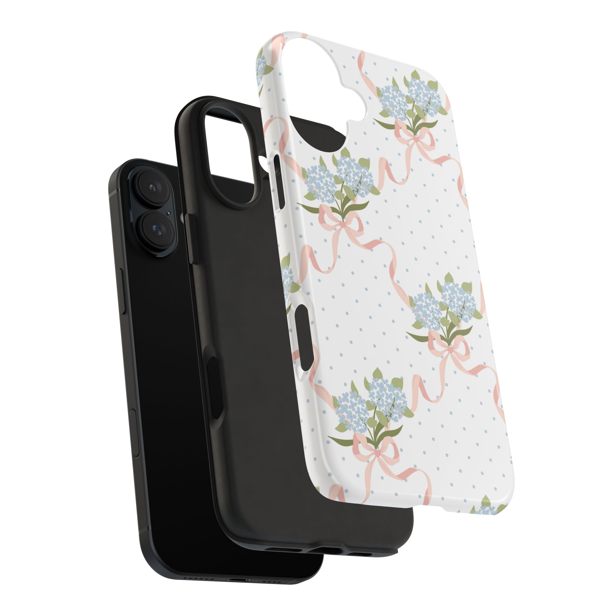 The Dot & Trellis Print — Tough iPhone Case