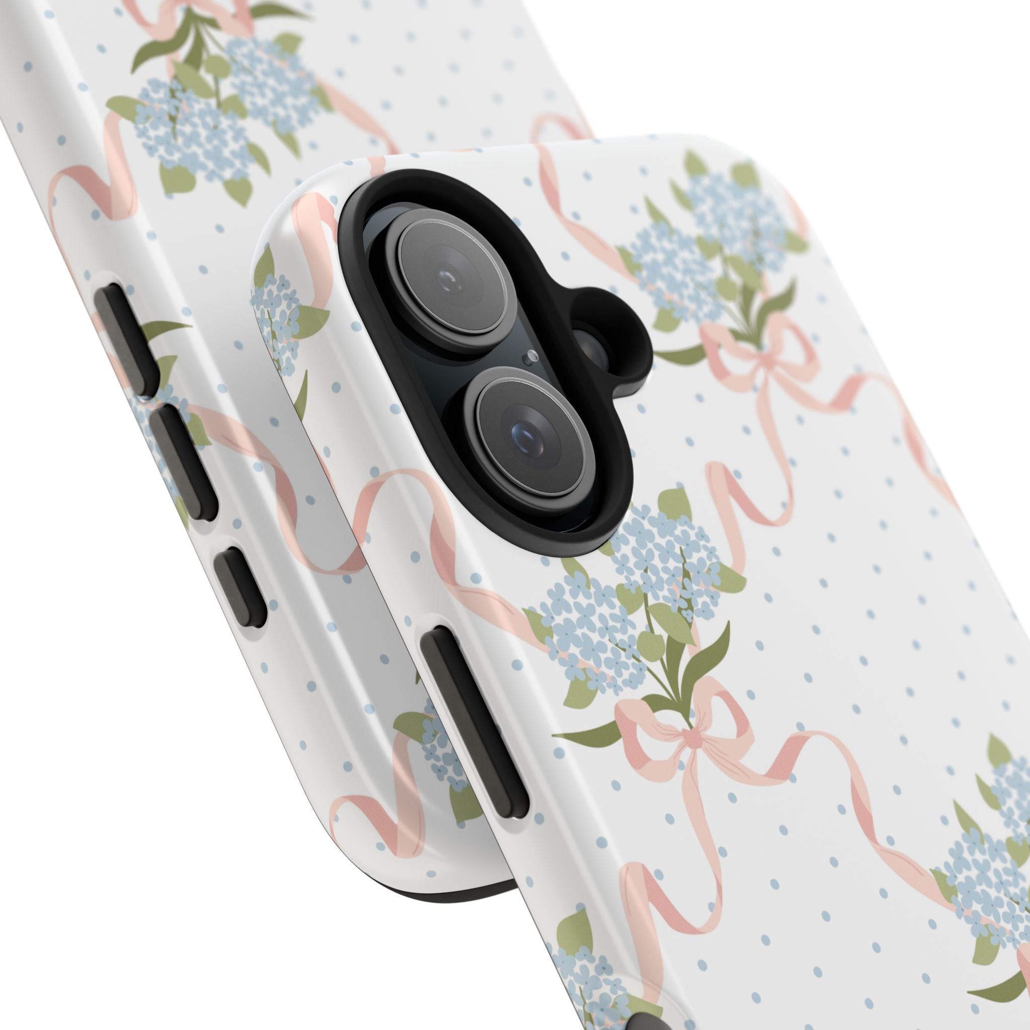 The Dot & Trellis Print — Tough iPhone Case