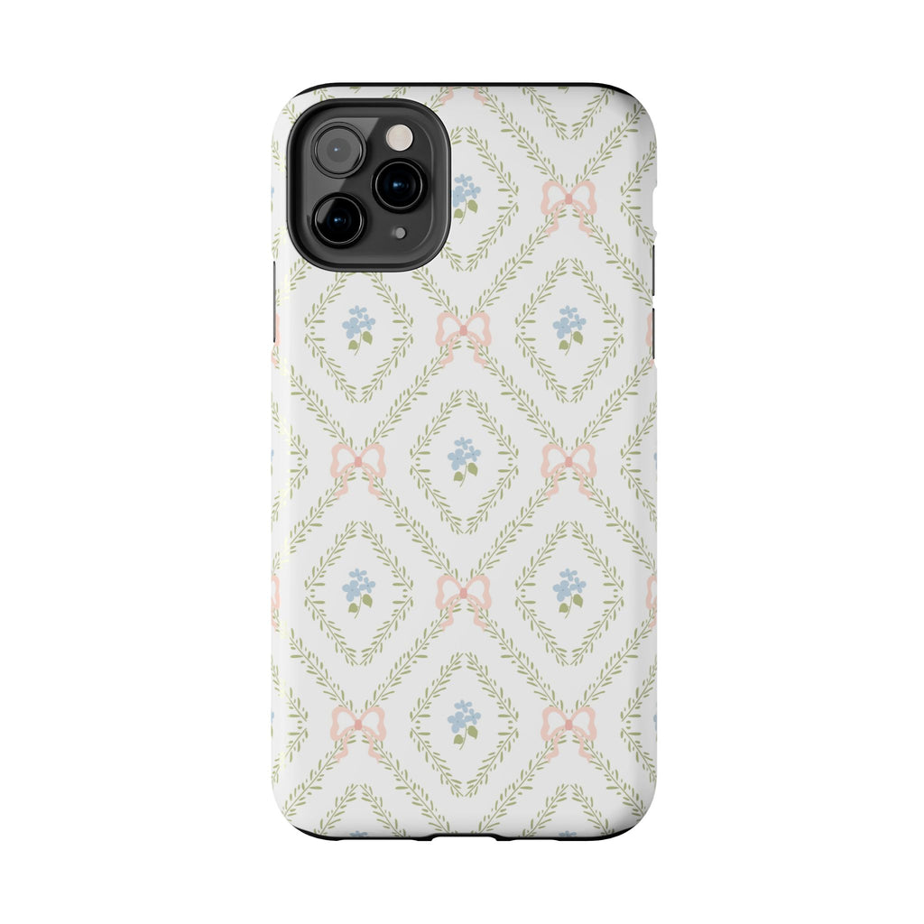 The Versailles Trellis Print — Tough iPhone Case