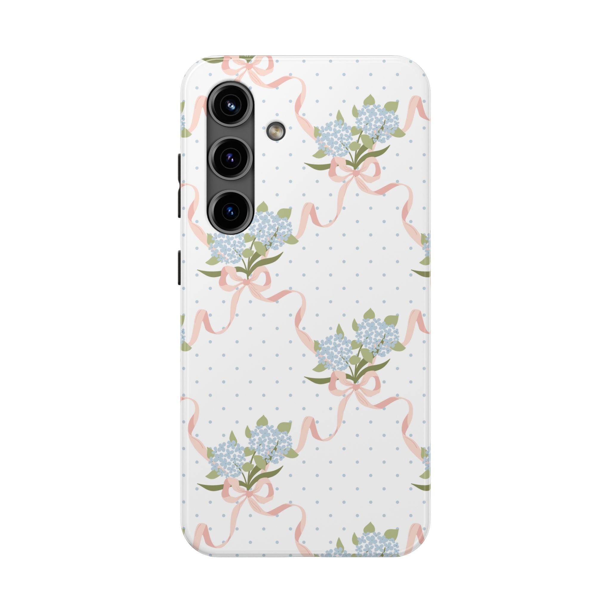 The Dot & Trellis Print — Tough iPhone Case