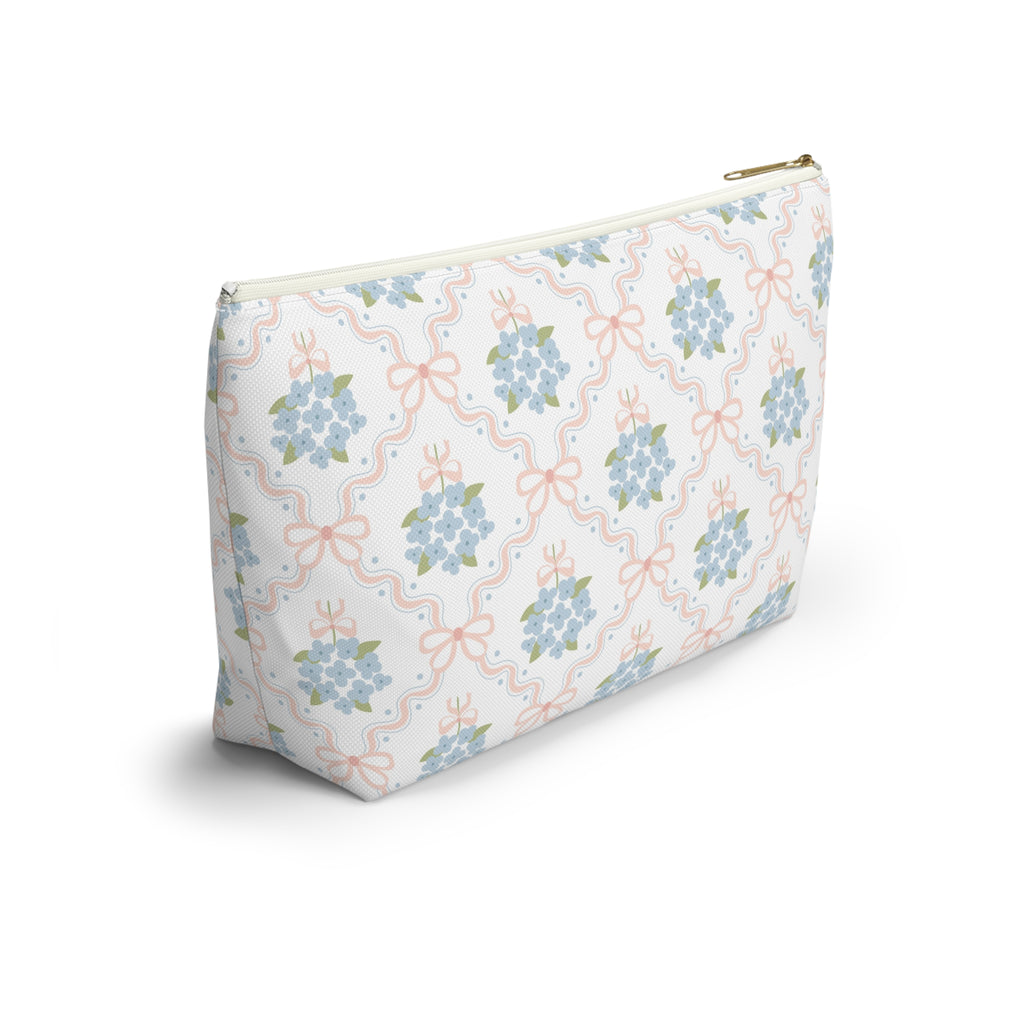 The Victoria Trellis Luxe Vanity Pouch