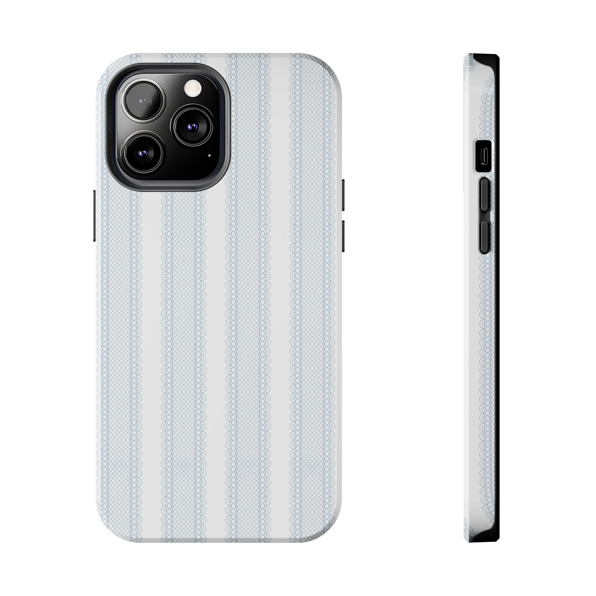 The Amelia Eyelet Stripe — Tough iPhone Case