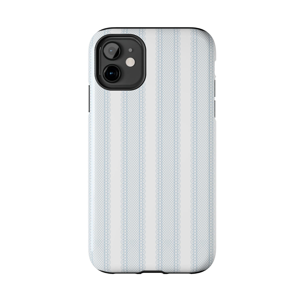 The Amelia Eyelet Stripe — Tough iPhone Case