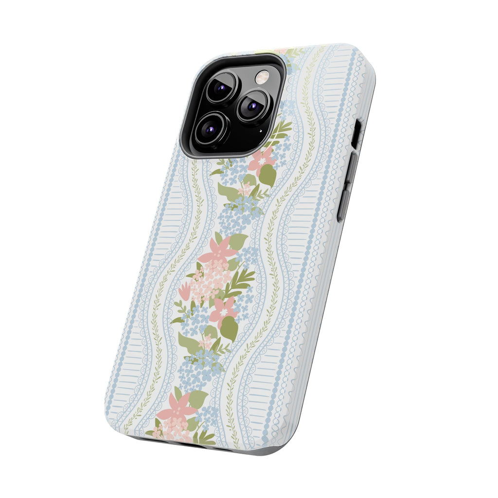 The Beatrice Botanical Stripe — Tough iPhone Case
