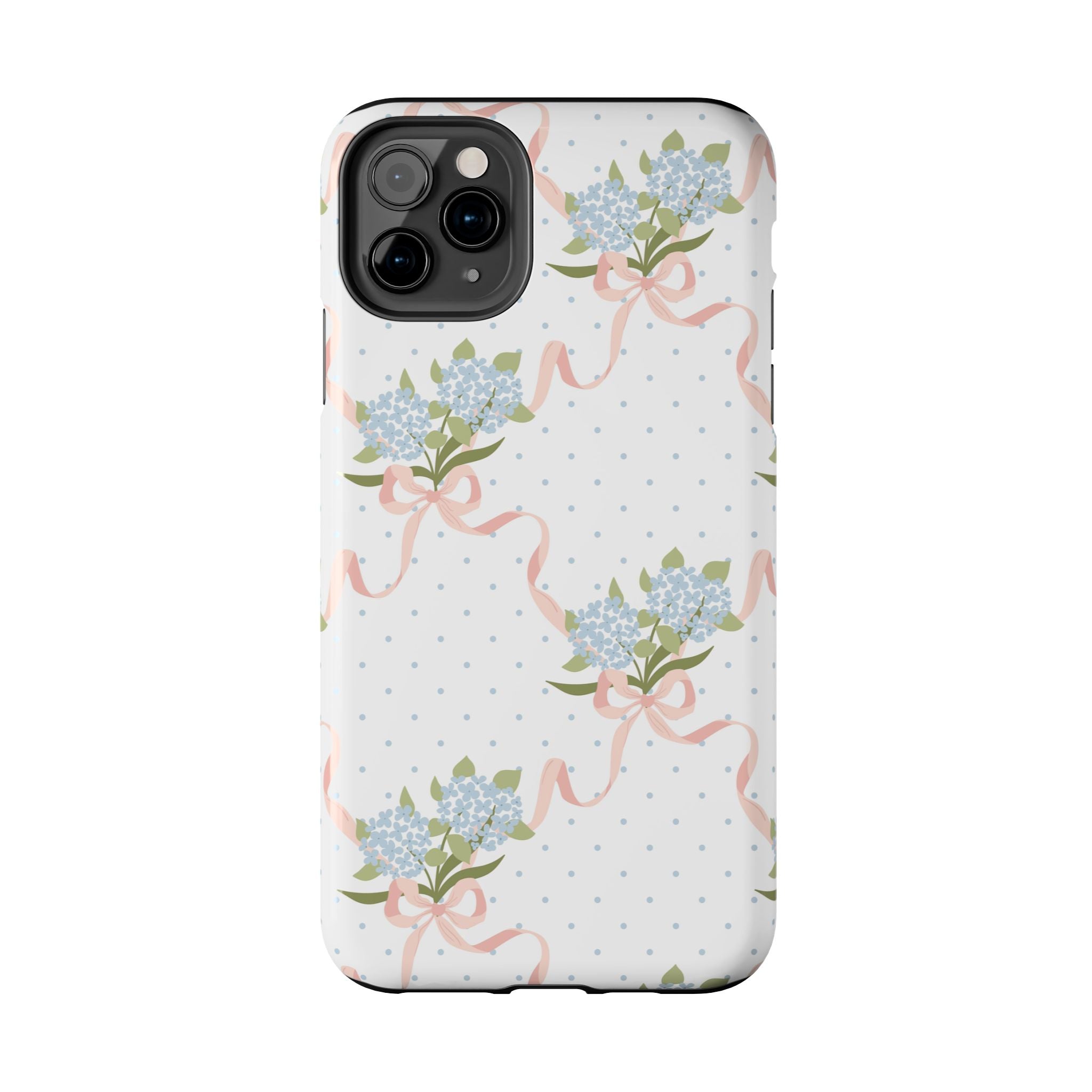 The Dot & Trellis Print — Tough iPhone Case
