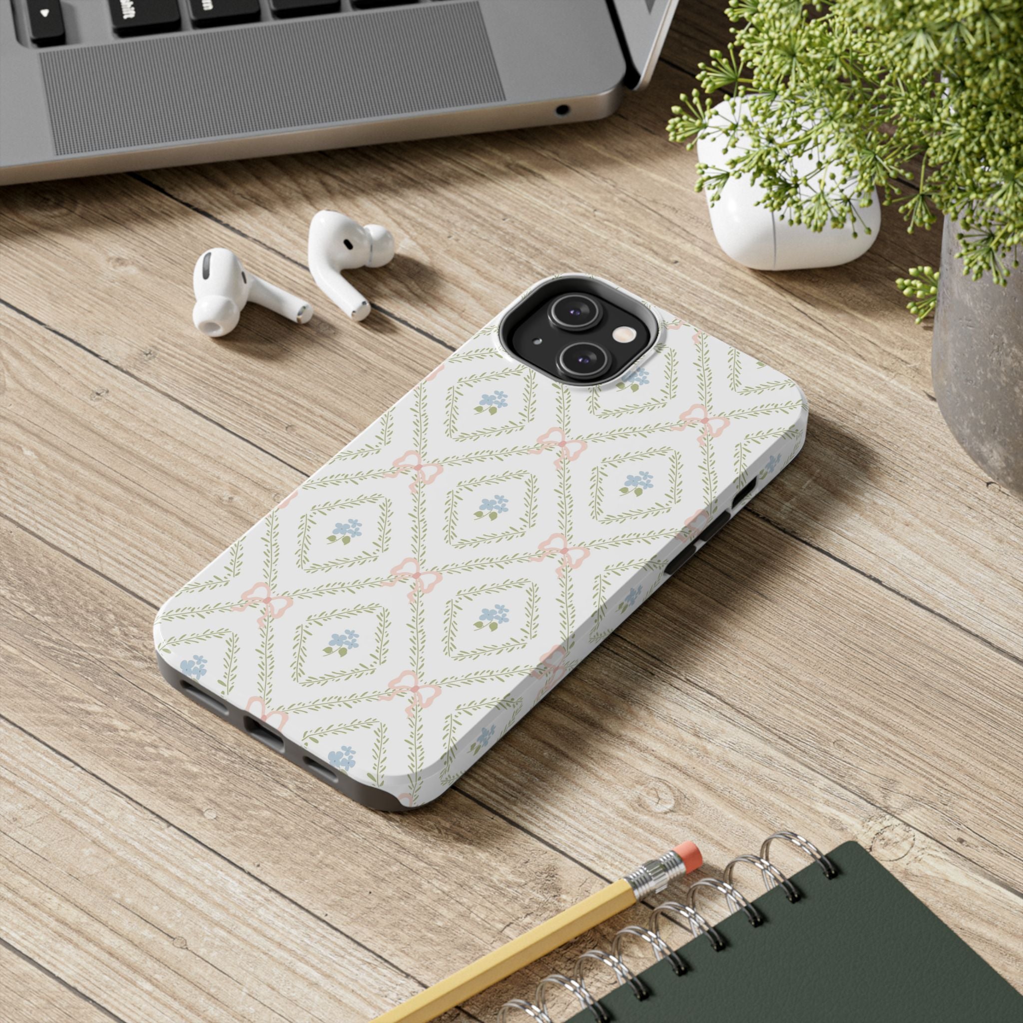 The Versailles Trellis Print — Tough iPhone Case