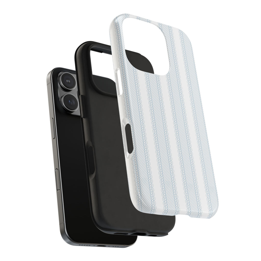 The Amelia Eyelet Stripe — Tough iPhone Case