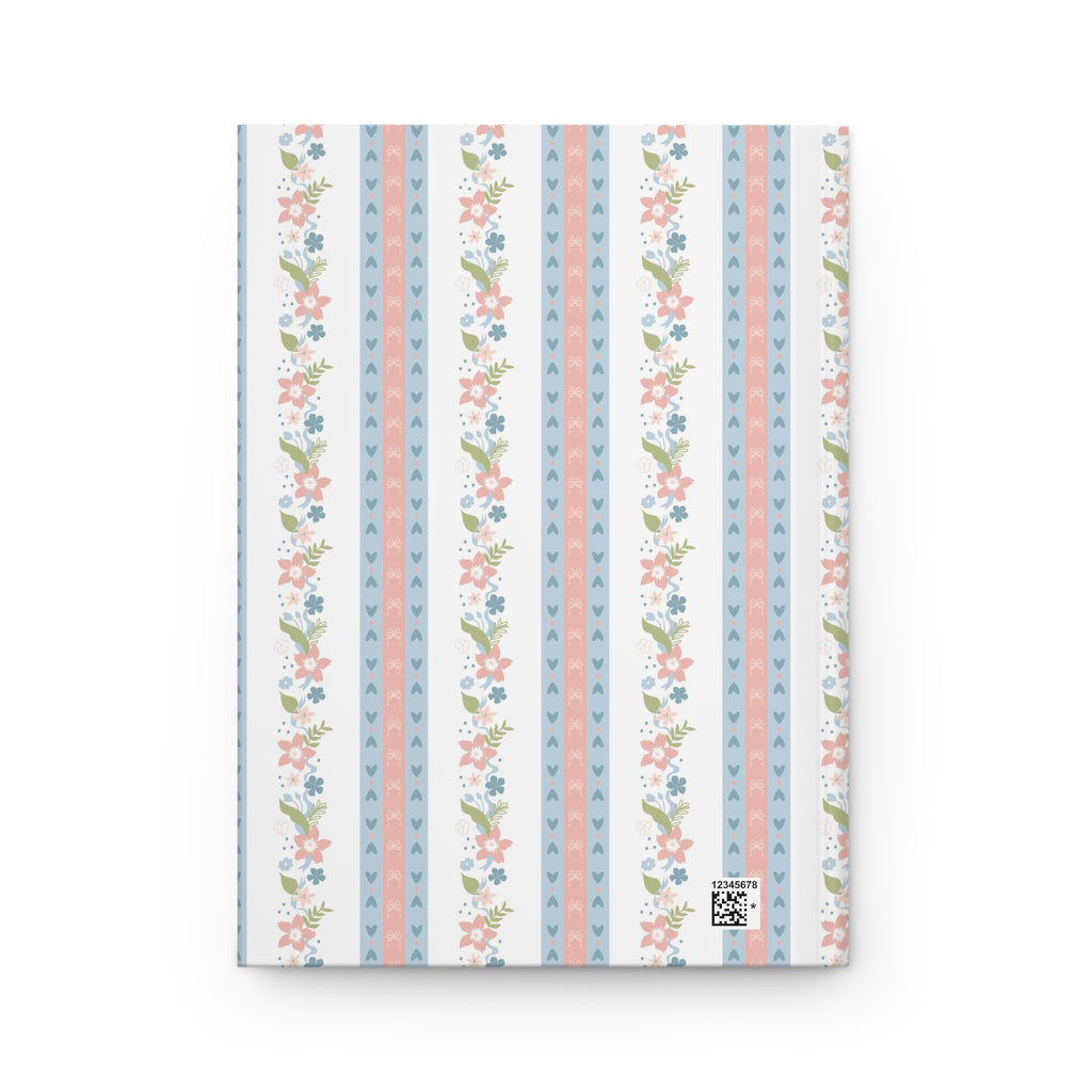 The Charlotte Stripe — Hardcover Matte Journal