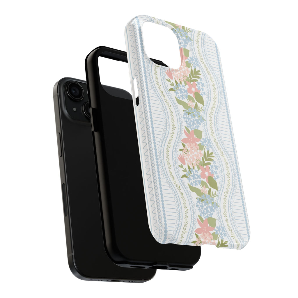 The Beatrice Botanical Stripe — Tough iPhone Case