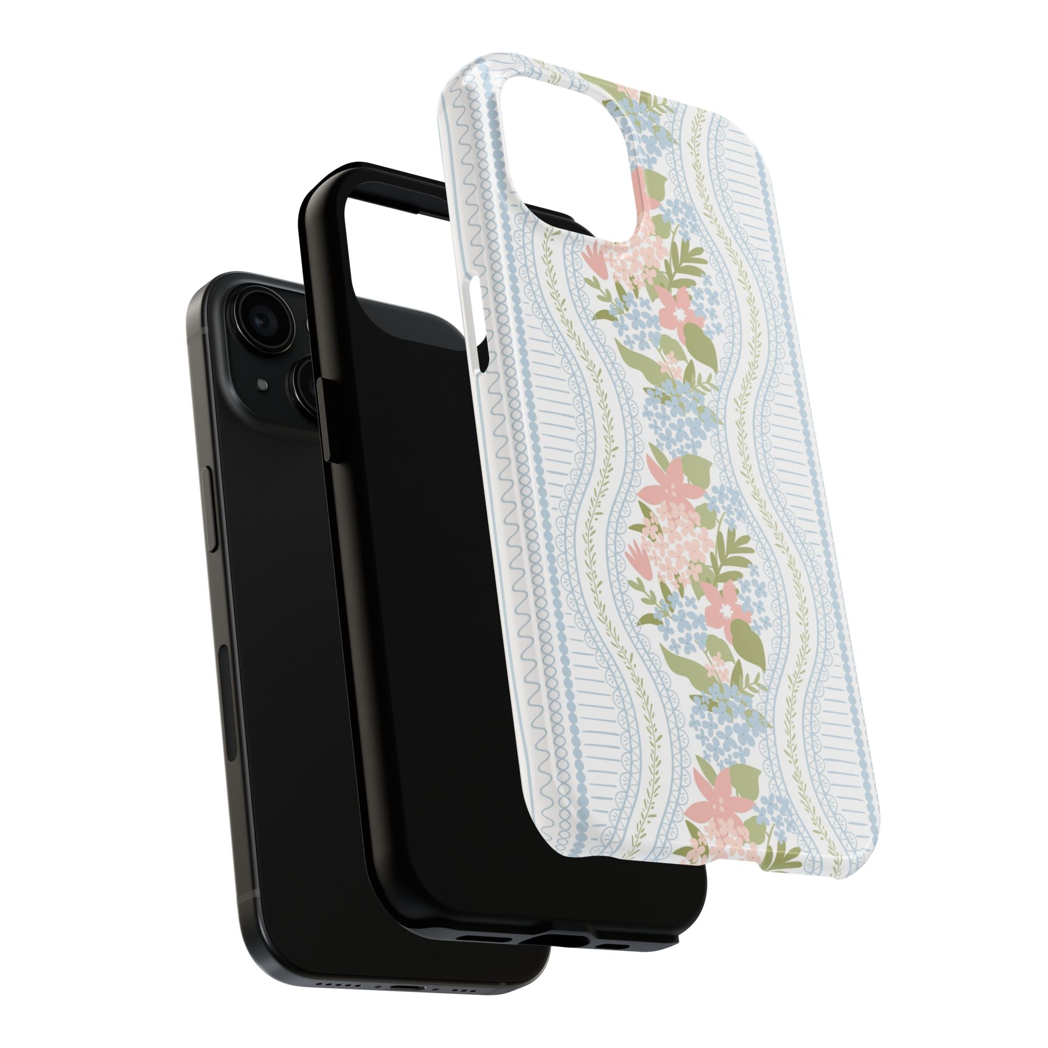 The Beatrice Botanical Stripe — Tough iPhone Case