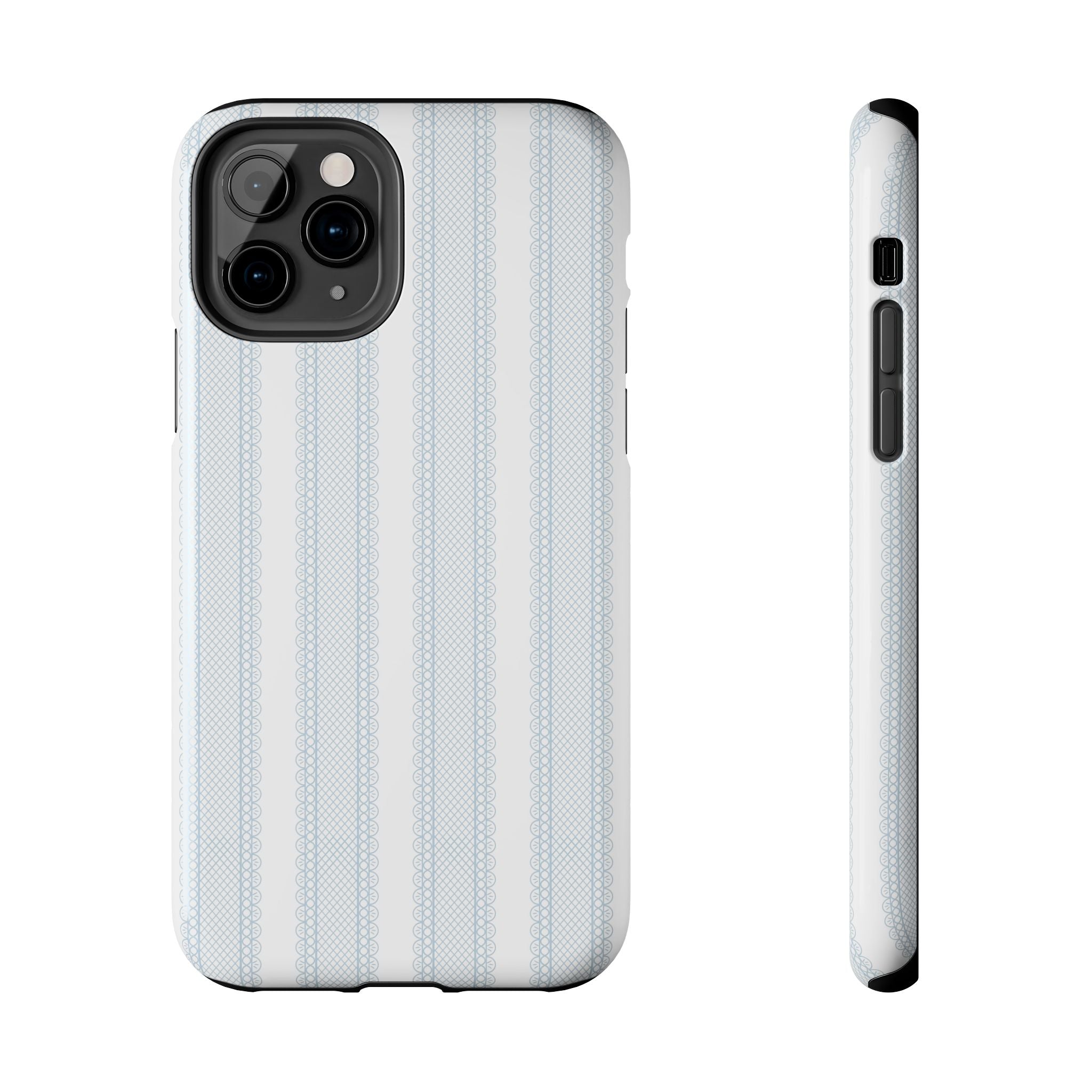 The Amelia Eyelet Stripe — Tough iPhone Case