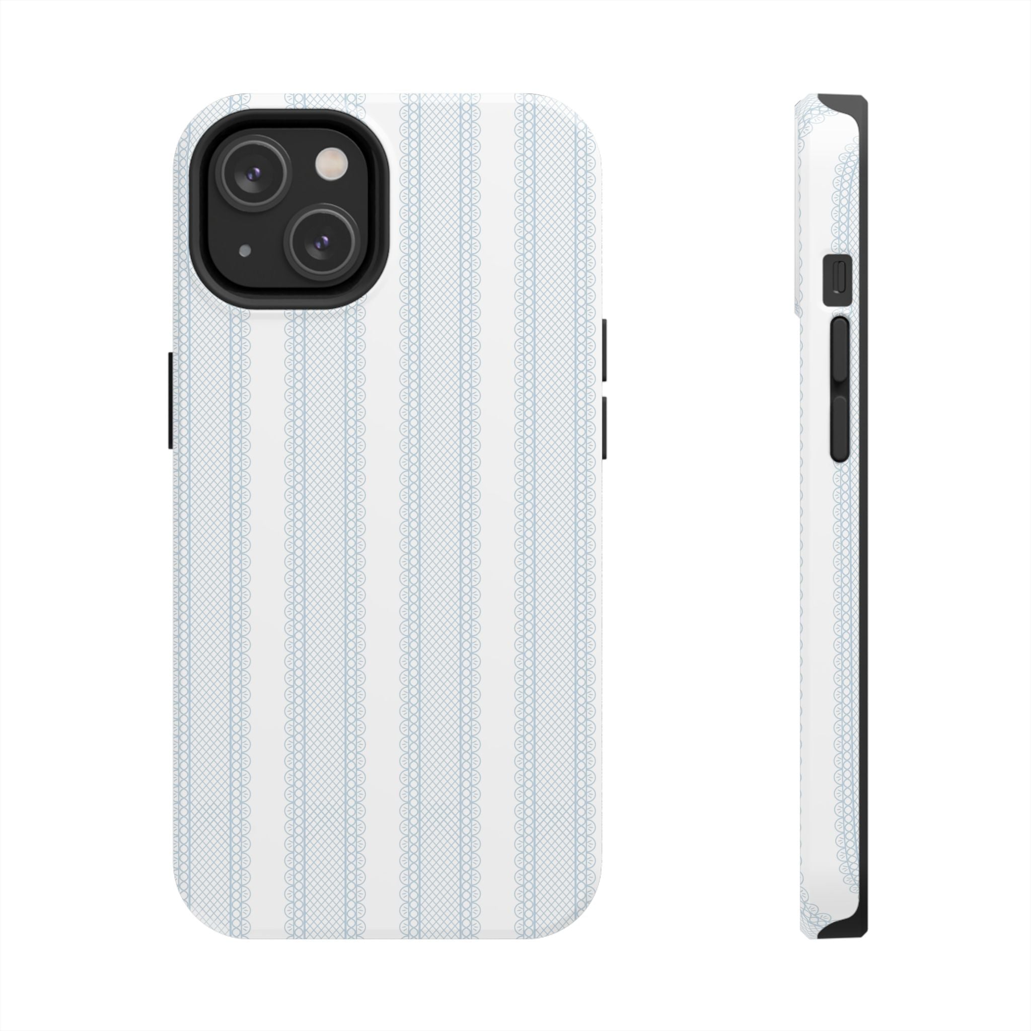 The Amelia Eyelet Stripe — Tough iPhone Case