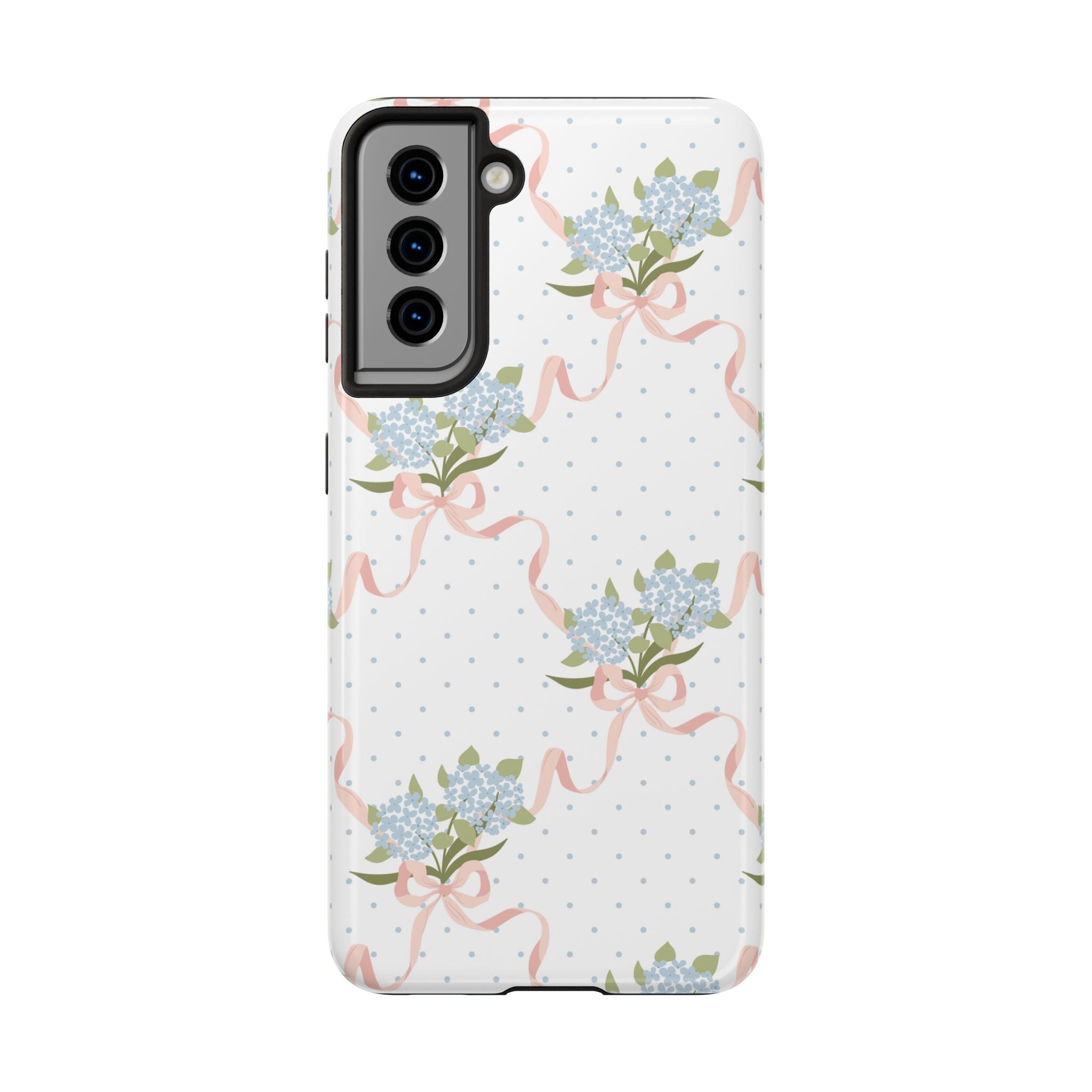 The Dot & Trellis Print — Tough iPhone Case