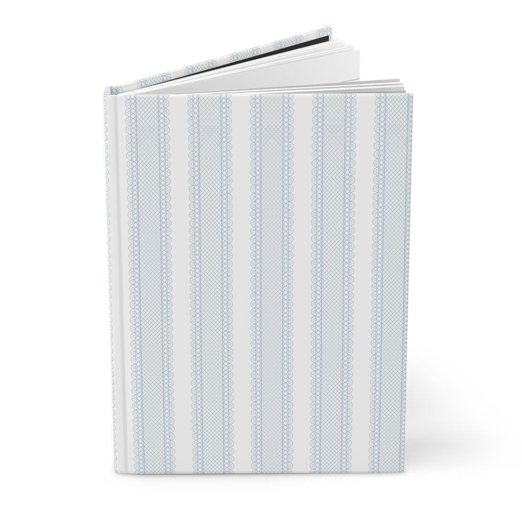 The Amelia Eyelet Stripe — Hardcover Matte Journal