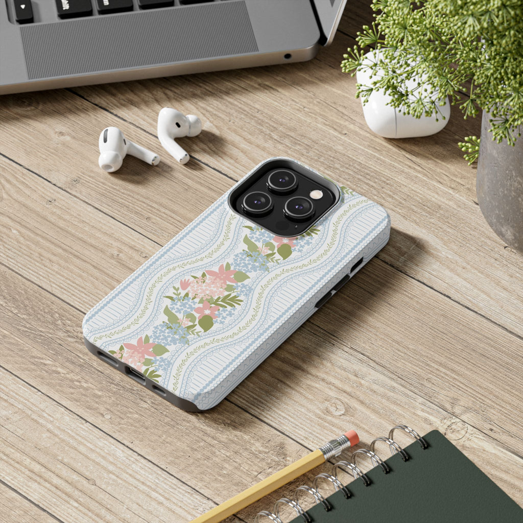 The Beatrice Botanical Stripe — Tough iPhone Case