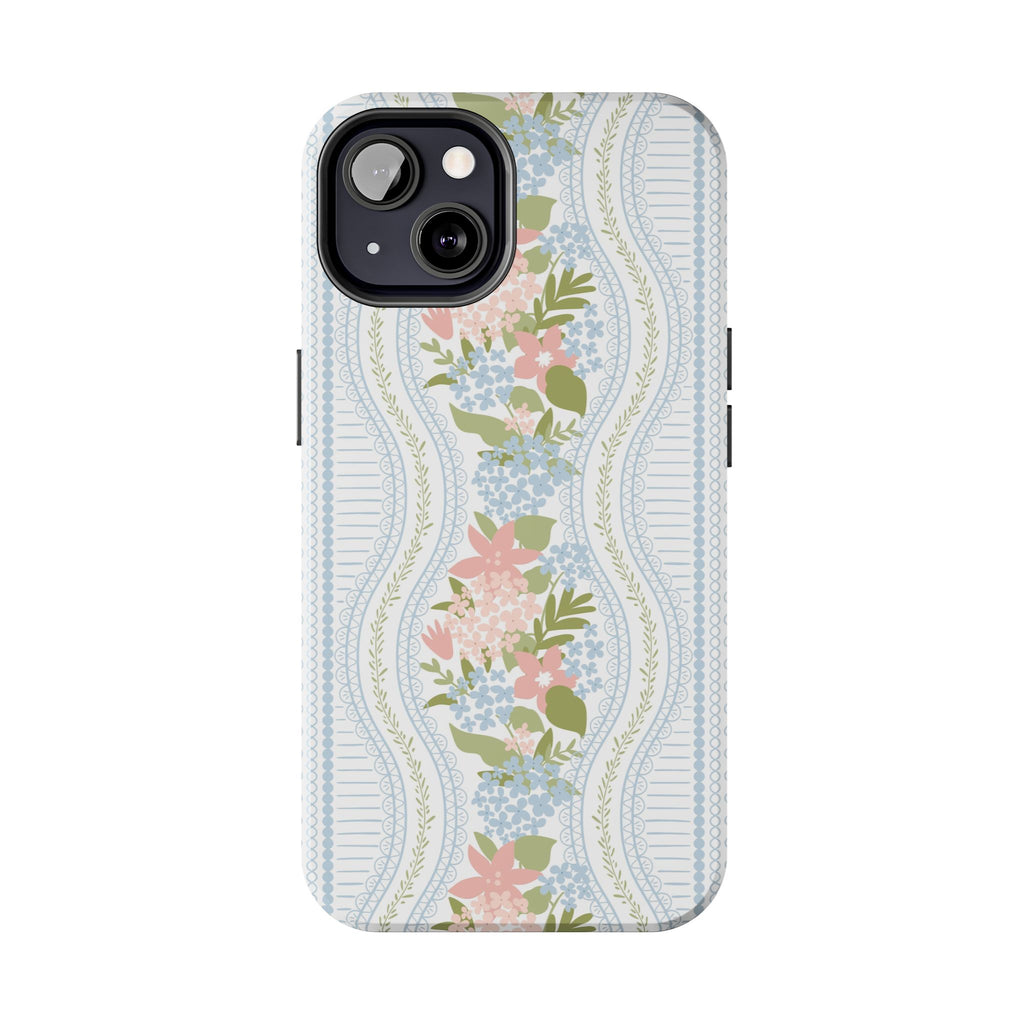 The Beatrice Botanical Stripe — Tough iPhone Case