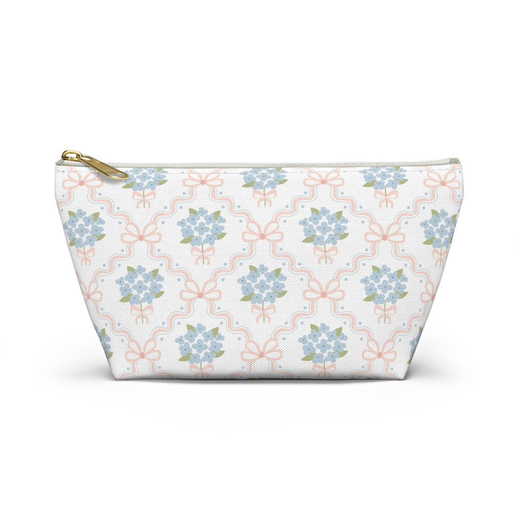 The Victoria Trellis Luxe Vanity Pouch