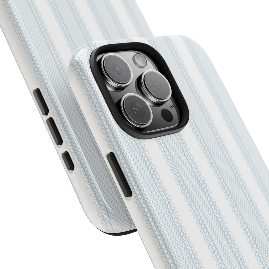 The Amelia Eyelet Stripe — Tough iPhone Case