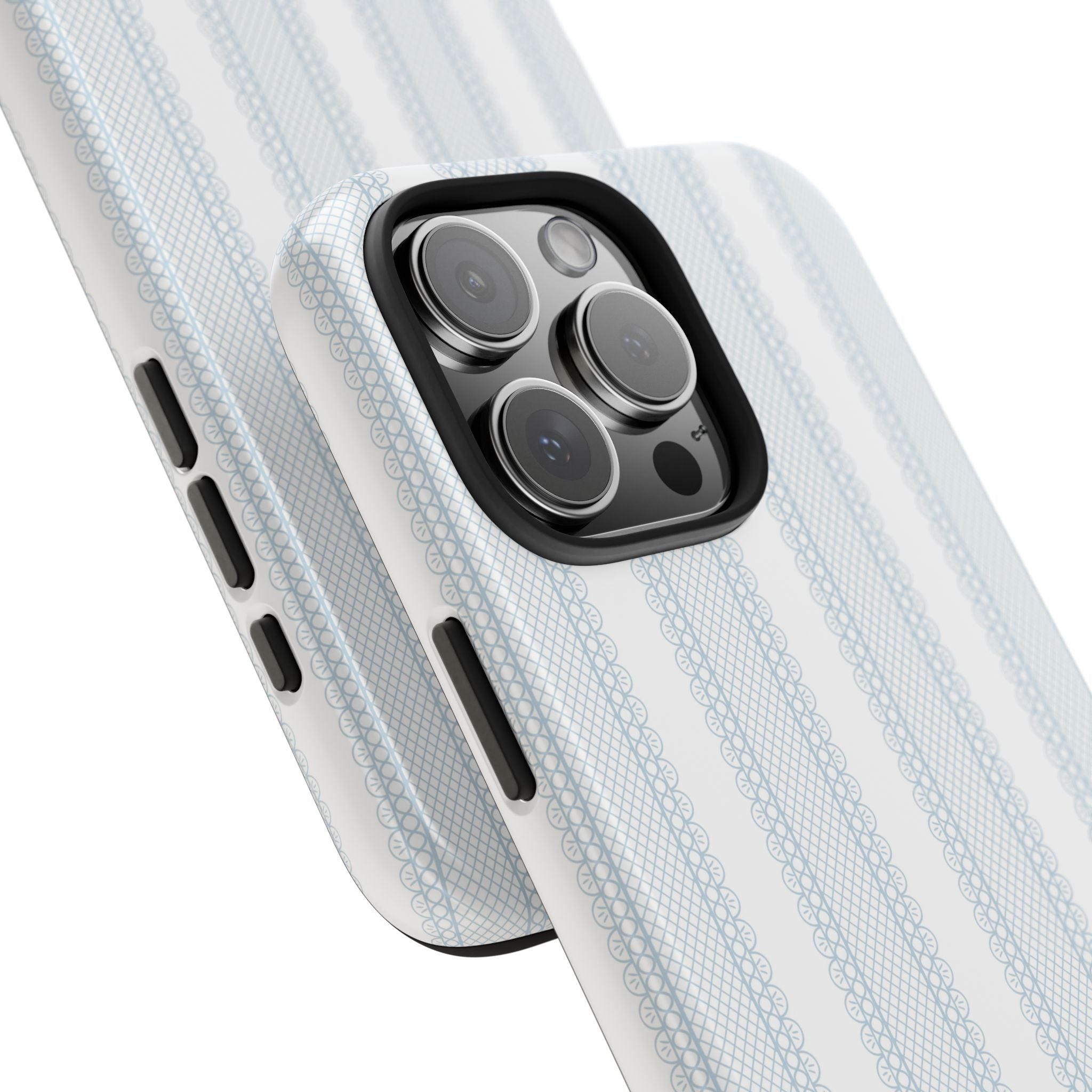The Amelia Eyelet Stripe — Tough iPhone Case