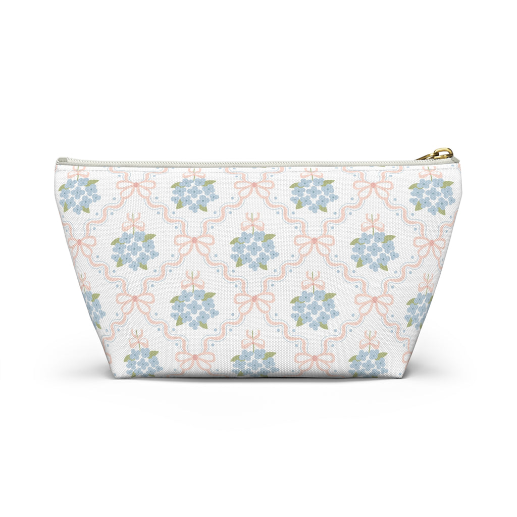 The Victoria Trellis Luxe Vanity Pouch