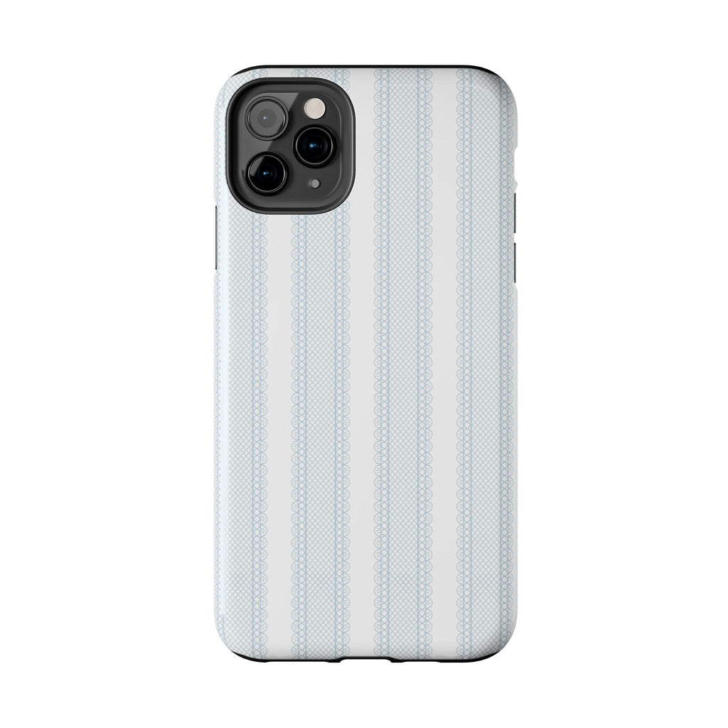 The Amelia Eyelet Stripe — Tough iPhone Case